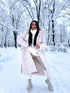 Long coat "CLIMATE ZONE" FC7529 - light beige PRE-ORDER